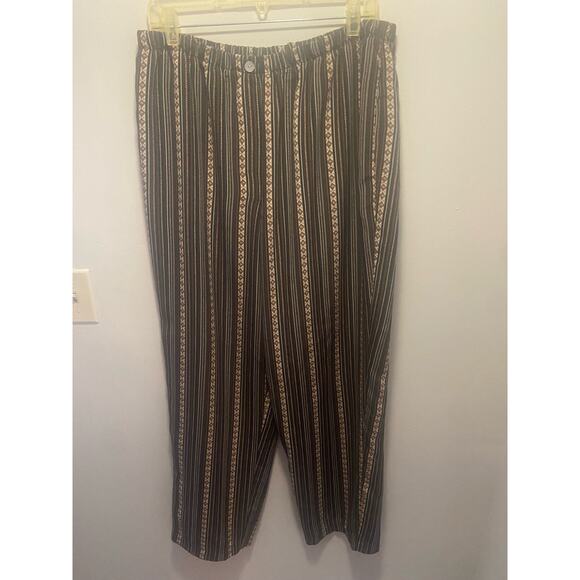 🌿 Bice Striped Pants - Size 18W 🌿 - Picture 1 of 3